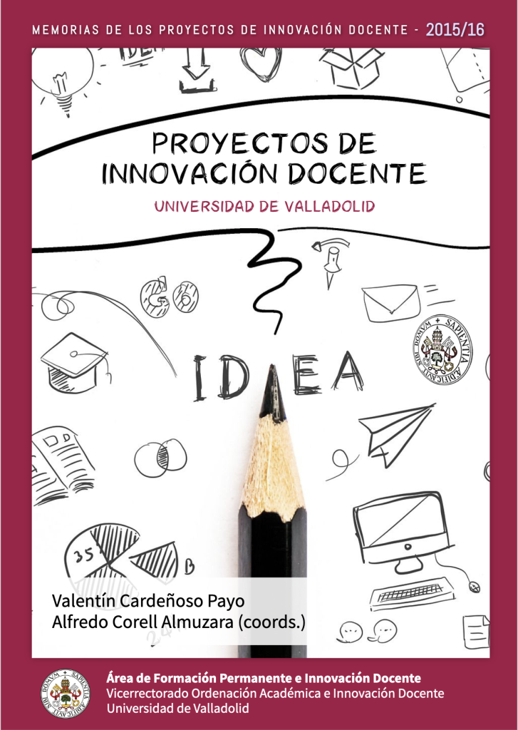 Memorias de los Proyectos de Innovación Docente 2015/2016 en UVadoc