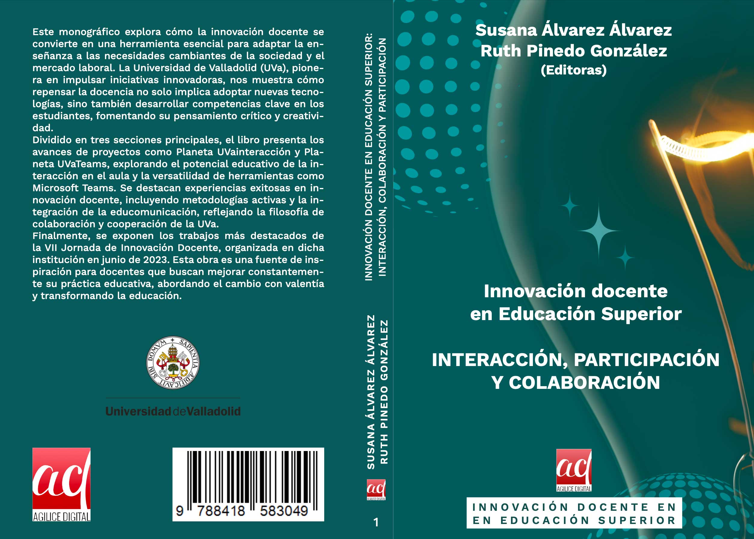 Publicaciones en Innovación Docente en Educación Superior. Interacción, participación y colaboración.