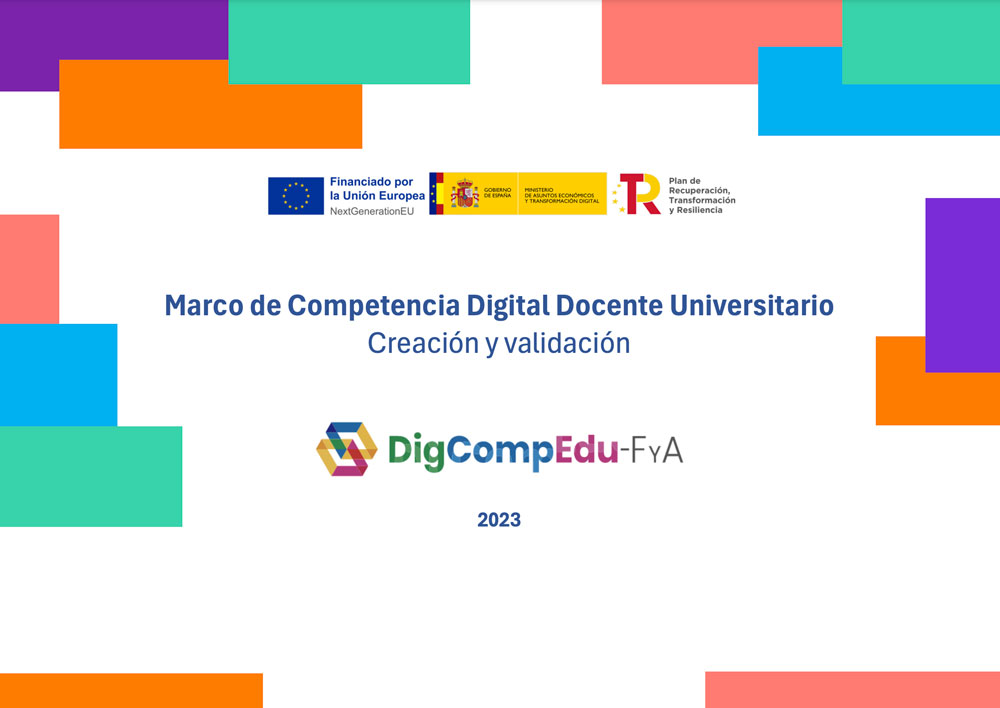 Marco de Competencia Digital Docente Universitario