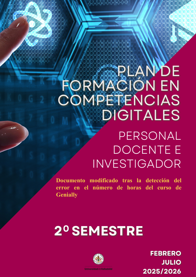 Plan de formación PDI en competencias digitales – Segundo semestre 25-26